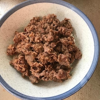 牛肉のしぐれ煮